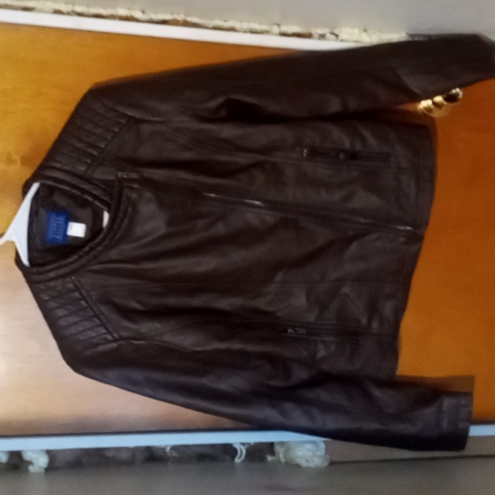 Leather jacket